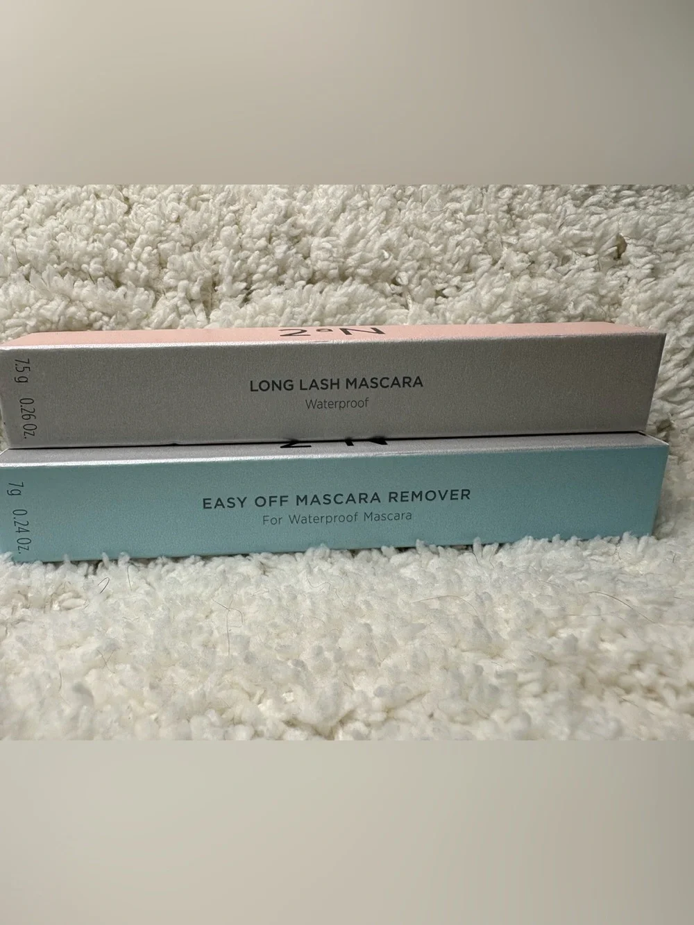 Long Lash Mascara & Easy Off Mascara Remover — Pink and Teal Set